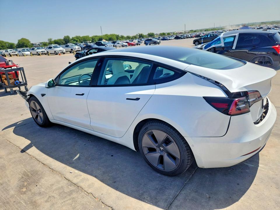 Photo 2 from auction – 2021 TESLA MODEL 3 with VIN 5YJ3E1EB4MF981424