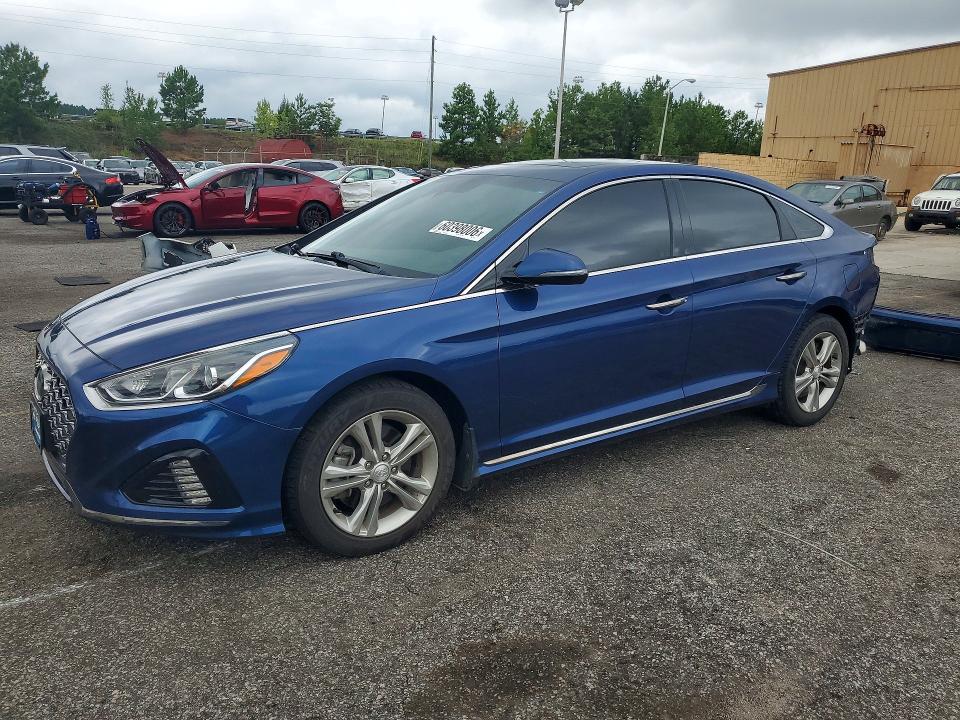 HYUNDAI SONATA 2019 with VIN 5NPE34AF7KH759791 - Photo from auction