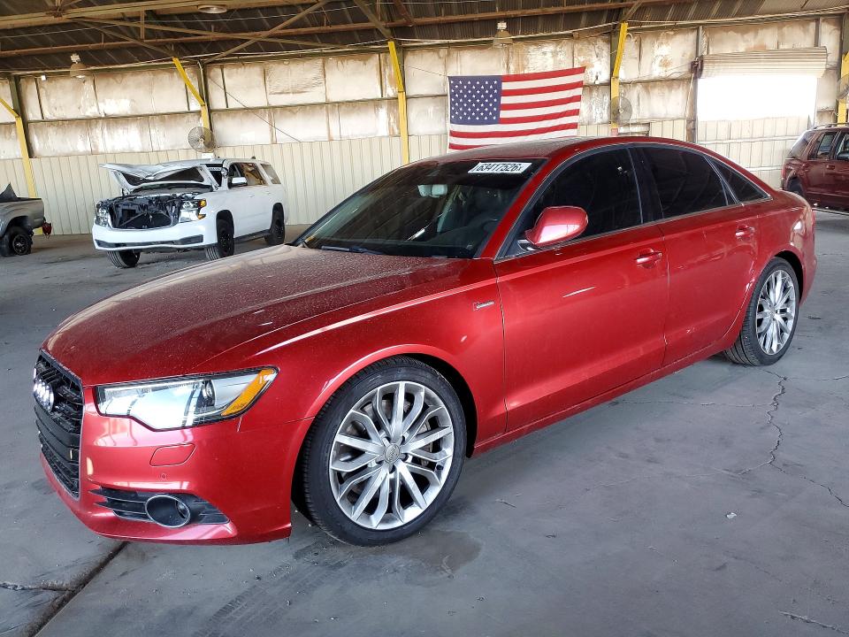 AUDI A6 2012 with VIN WAUBGAFC4CN031476 - Photo from auction