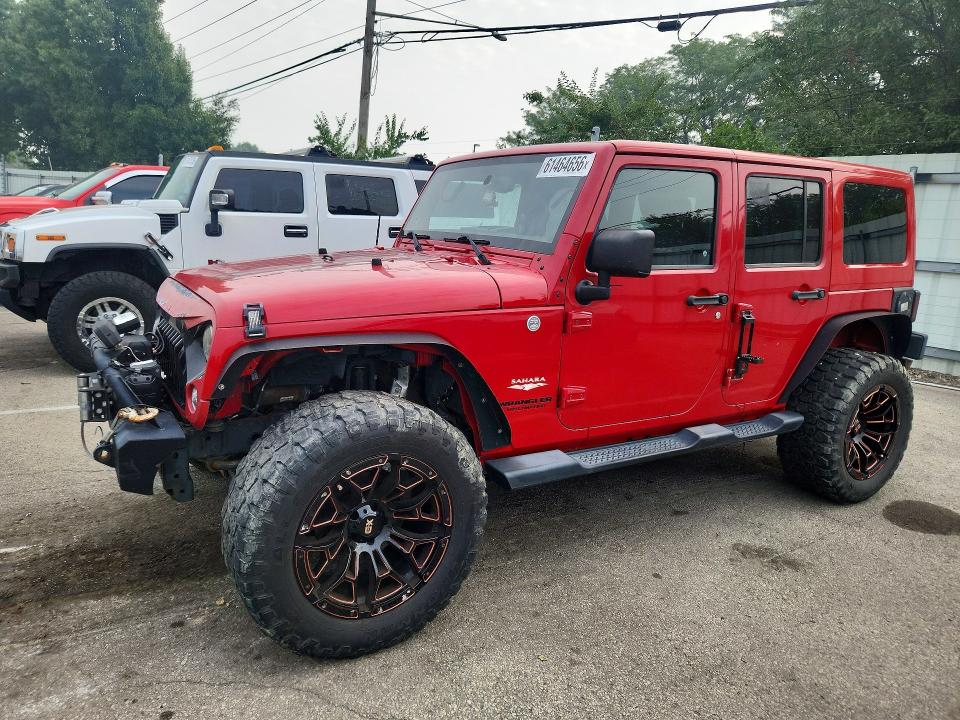 2014 JEEP WRANGLER UNLIMITED - Търг №61464656