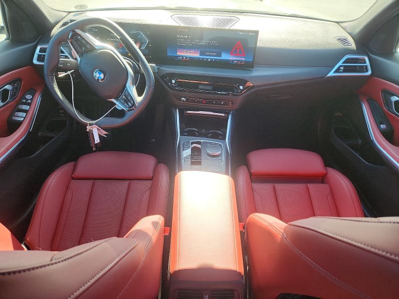 Photo 8 from auction – 2025 BMW 330I with VIN 3MW69CW08S8F21398