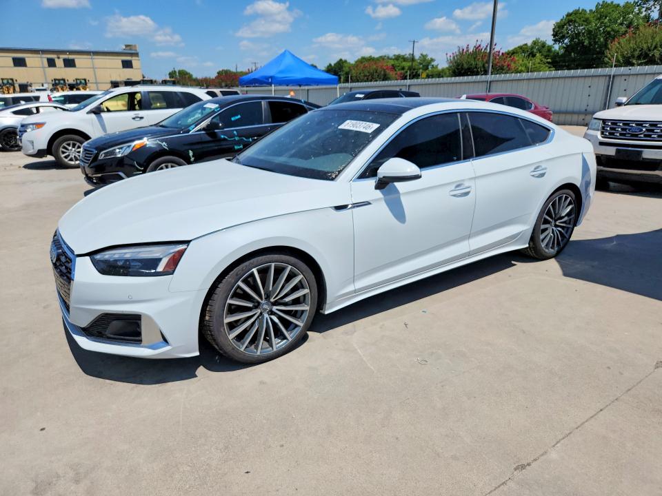 AUDI A5 2020 with VIN WAUCNCF57LA003086 - Photo from auction