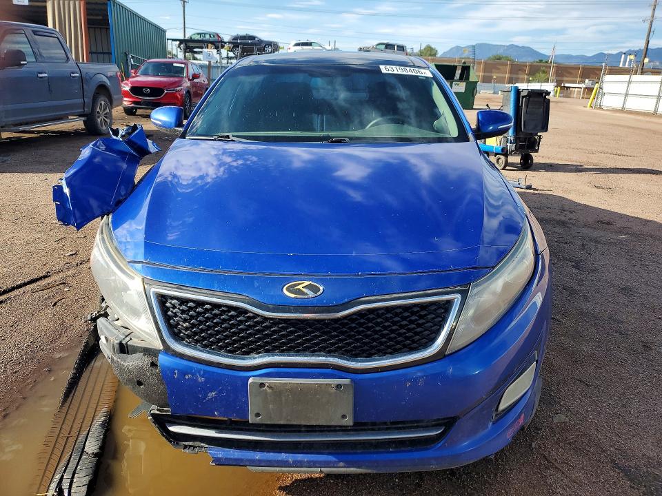 Photo 5 from auction – 2015 KIA OPTIMA with VIN 5XXGR4A65FG435988