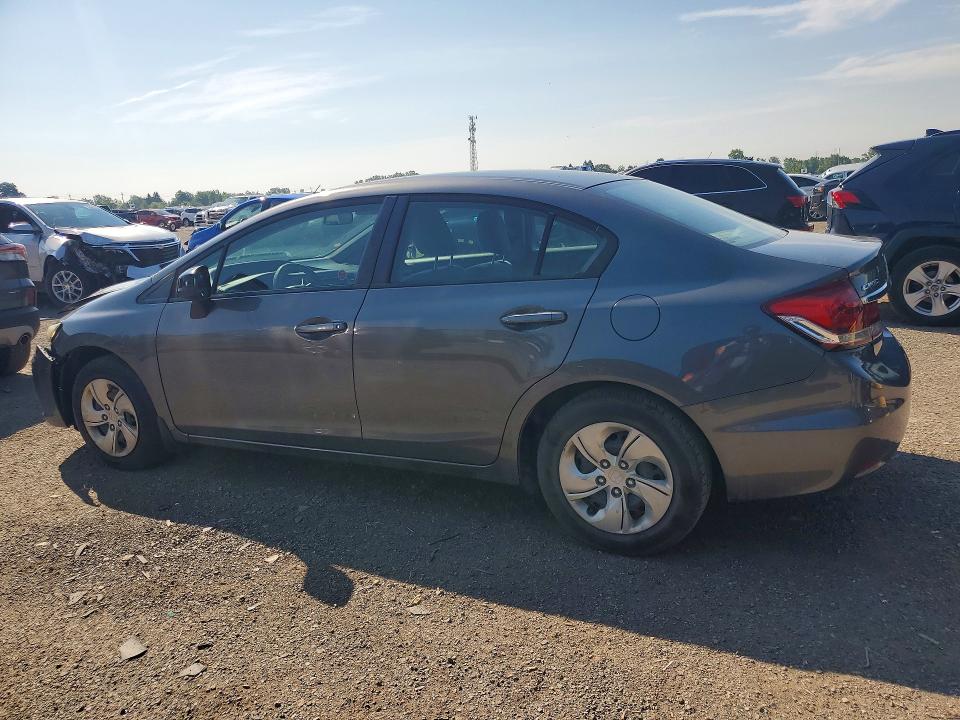 Photo 2 from auction – 2013 HONDA CIVIC with VIN 2HGFB2F40DH105697