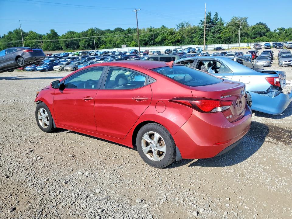 Photo 2 from auction – 2015 HYUNDAI ELANTRA with VIN KMHDH4AE7FU331571