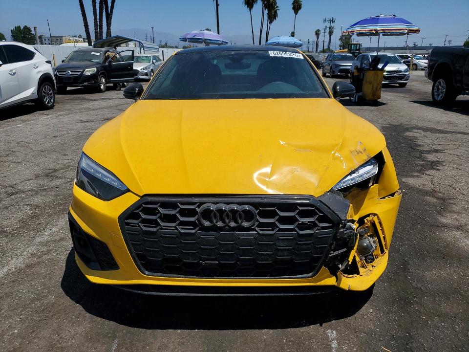 Photo 5 from auction – 2022 AUDI A5 with VIN WAUTAAF51NA028942