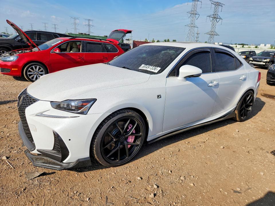 LEXUS IS 2019 with VIN JTHC81D27K5035307 - Photo from auction