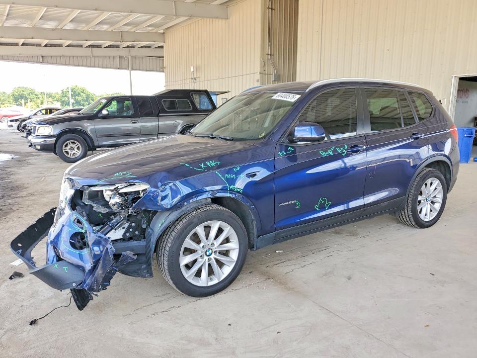 BMW X3 2016 with VIN 5UXWX9C56G0D82919 - Photo from auction