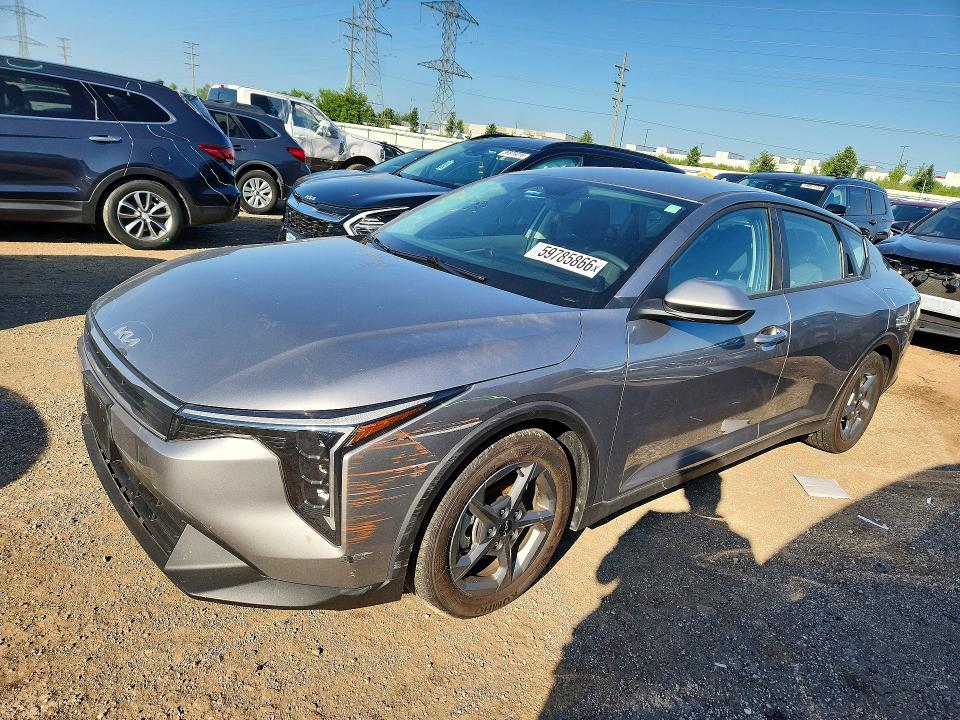 KIA K4 2025 with VIN 3KPFT4DE4SE181547 - Photo from auction