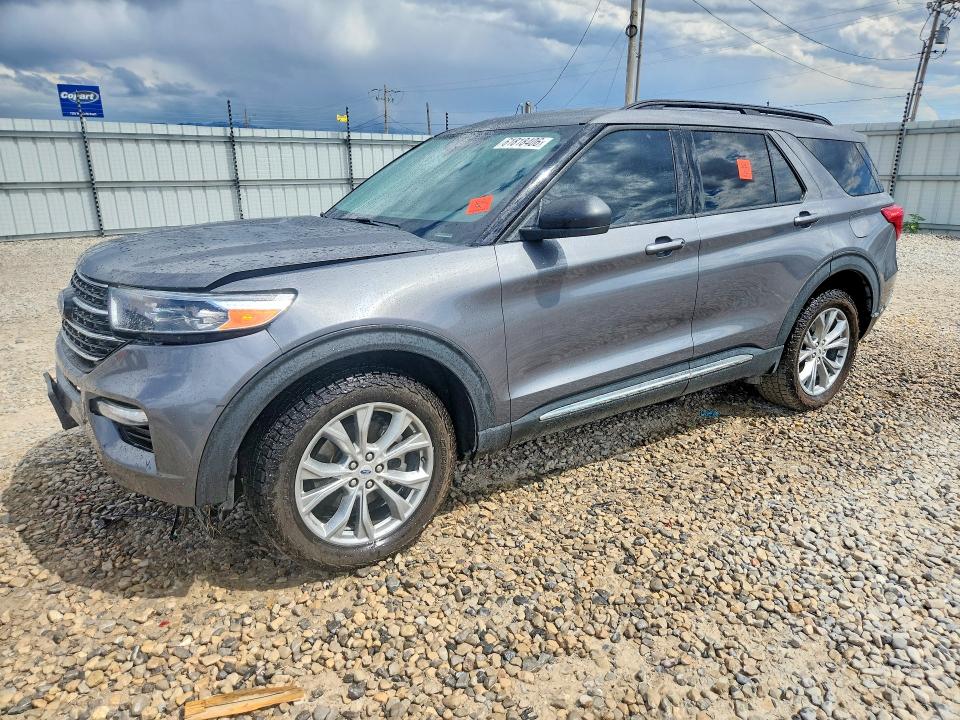FORD EXPLORER 2021 with VIN 1FMSK8DH6MGB45201 - Photo from auction