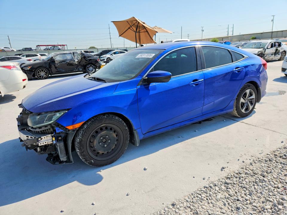Photo 1 from auction – 2019 HONDA CIVIC with VIN 19XFC2F61KE041286