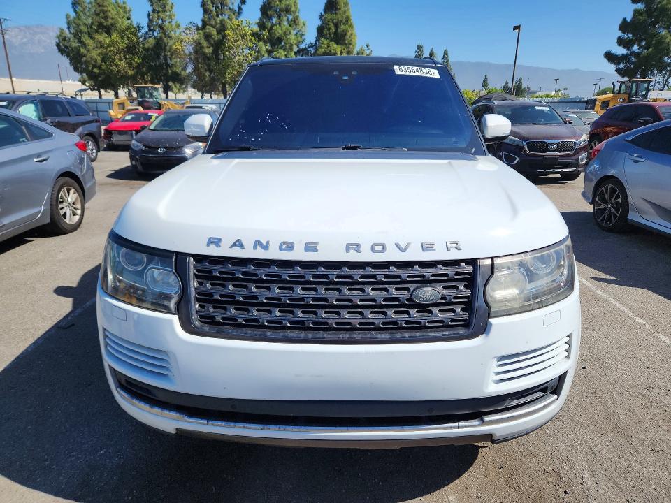 Photo 5 from auction – 2017 LAND ROVER RANGE ROVER with VIN SALGR2FK1HA350275