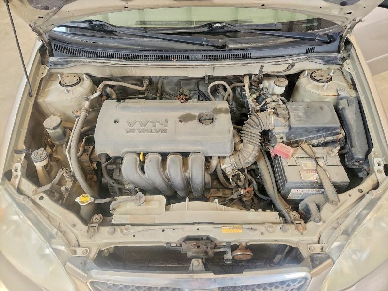 Photo 11 from auction – 2005 TOYOTA COROLLA with VIN 2T1BR32E85C882430