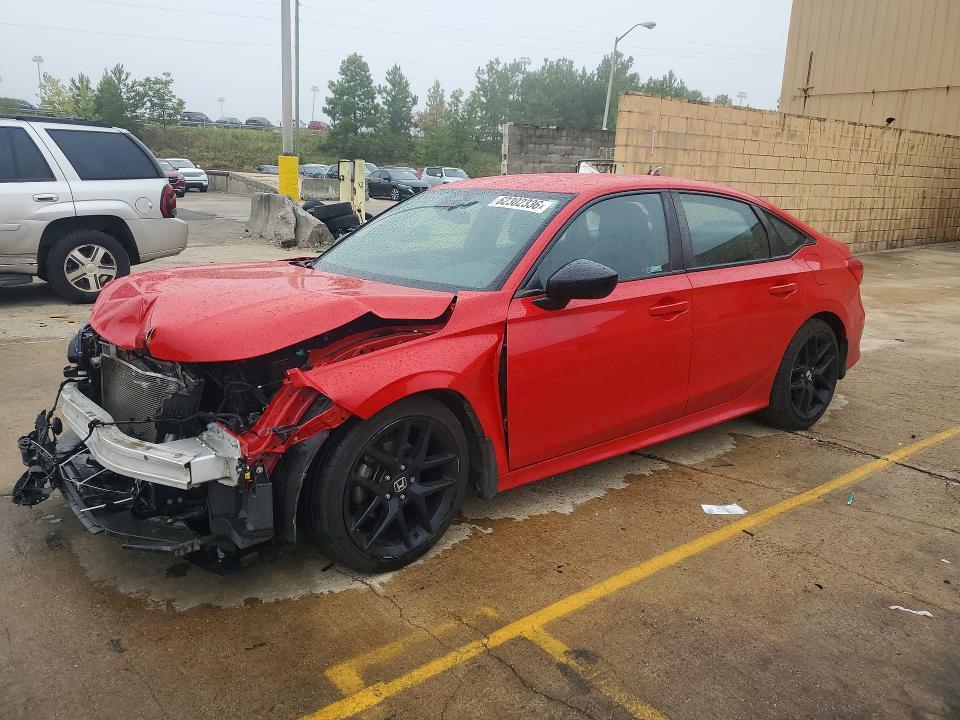 HONDA CIVIC 2022 with VIN 2HGFE2F59NH558265 - Photo from auction