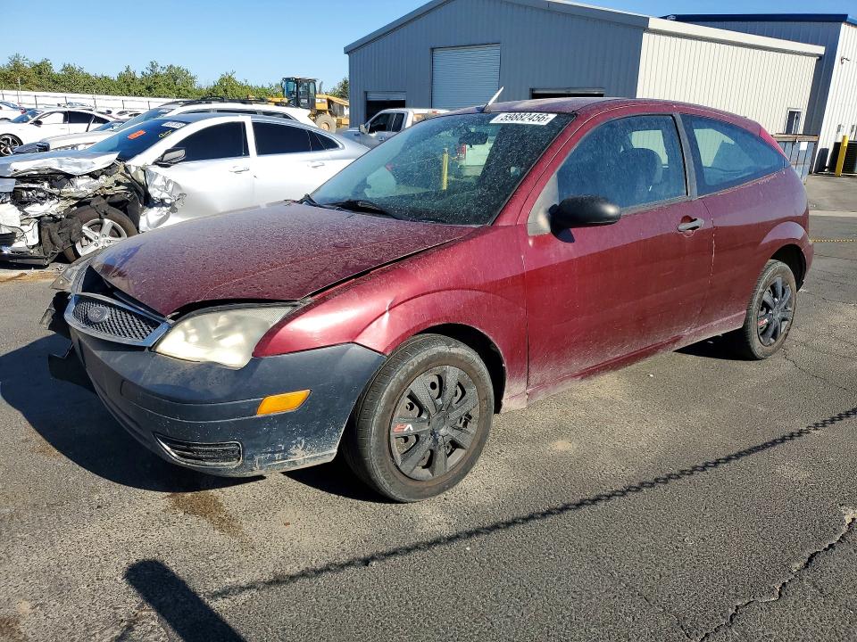 FORD FOCUS 2007 with VIN 1FAFP31N27W287596 - Photo from auction