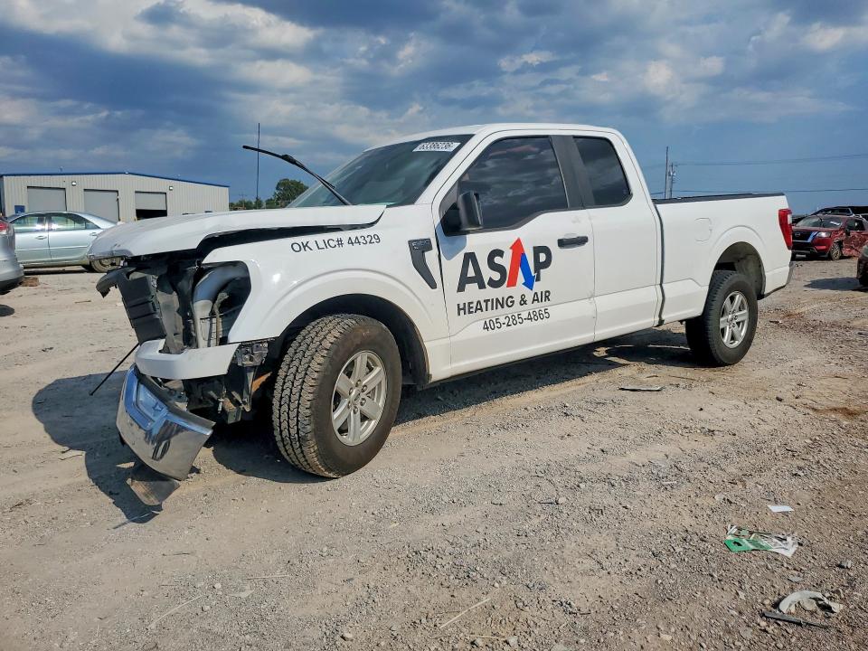 FORD F150 2021 with VIN 1FTEX1CB2MKE66673 - Photo from auction