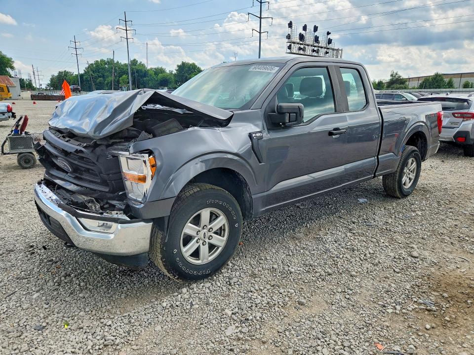FORD F150 2021 with VIN 1FTEX1EP5MKE36821 - Photo from auction