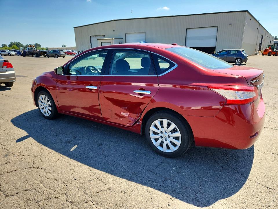 Photo 2 from auction – 2015 NISSAN SENTRA with VIN 3N1AB7AP0FL657477