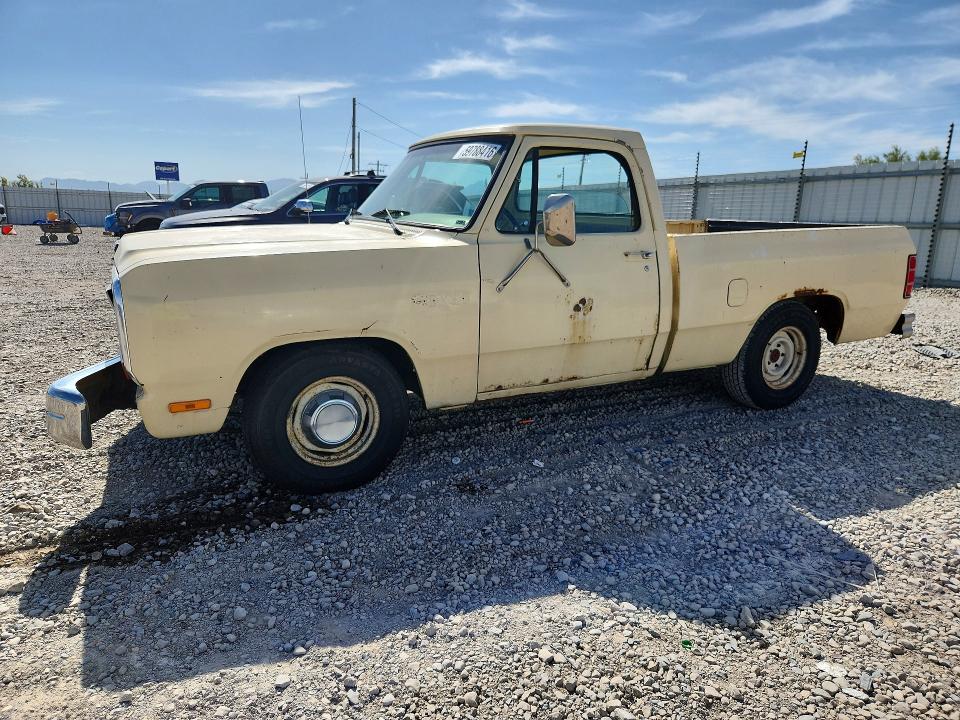 1987 DODGE D-SERIES