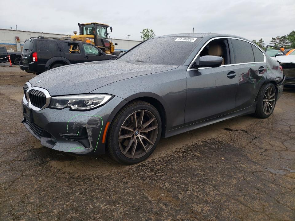 BMW 330XI 2021 with VIN 3MW5R7J05M8B93435 - Photo from auction