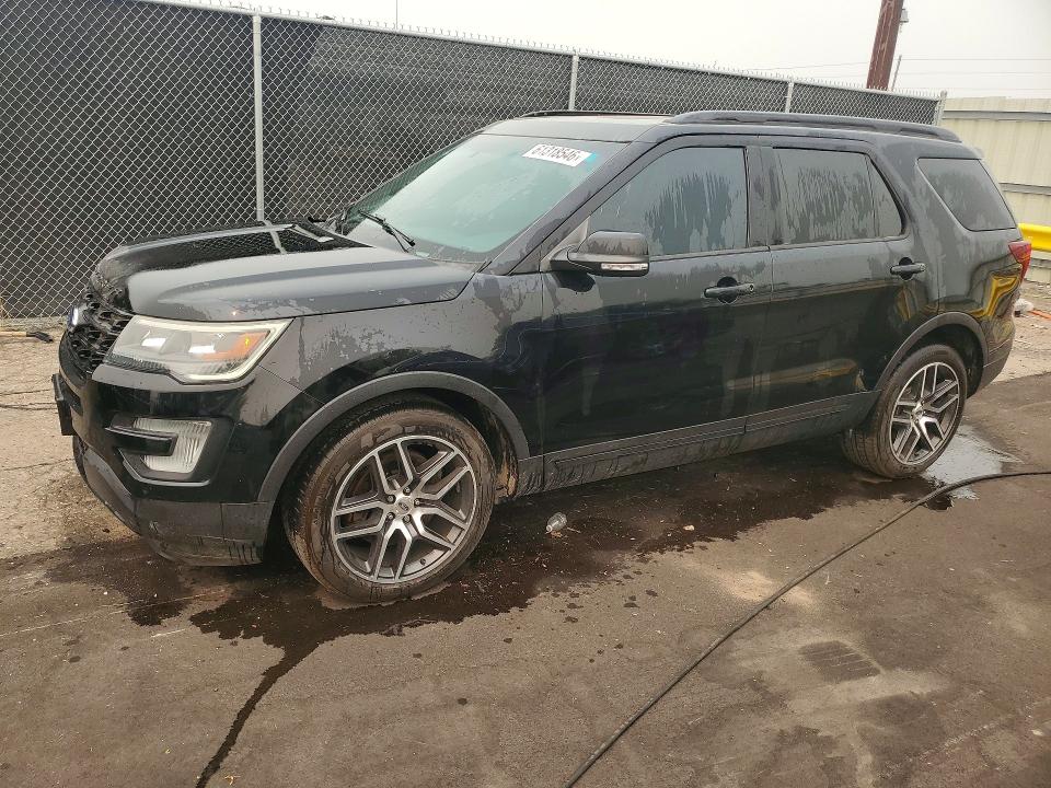 FORD EXPLORER 2017 with VIN 1FM5K8GT8HGB08931 - Photo from auction