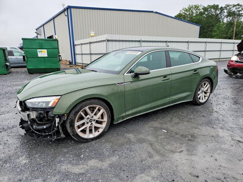 AUDI A5 2024 with VIN WAUFACF56RA019958 - Photo from auction