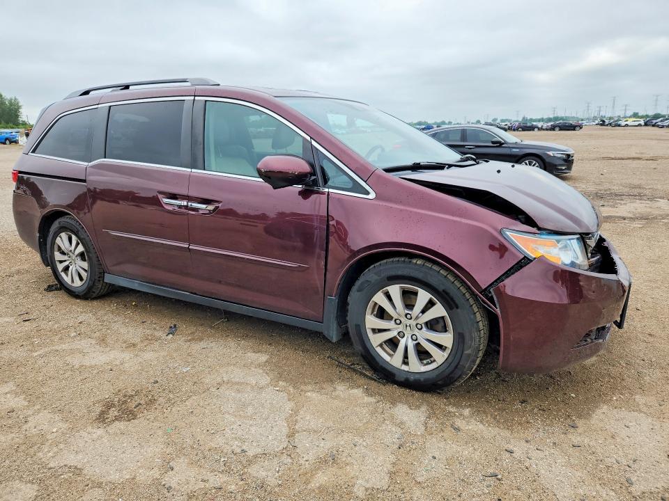 Photo 4 from auction – 2015 HONDA ODYSSEY with VIN 5FNRL5H67FB044401