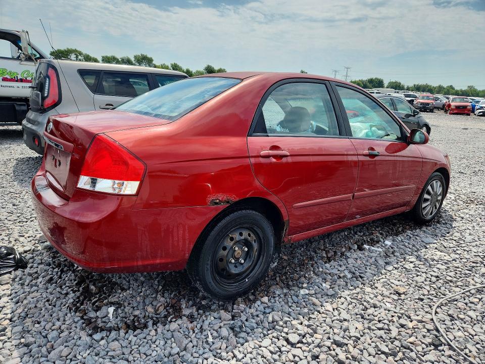 Фото 3 с аукциона – 2008 KIA SPECTRA с VIN KNAFE121885531921