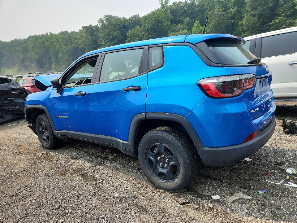 Photo 2 from auction – 2021 JEEP COMPASS with VIN 3C4NJDAB5MT540026