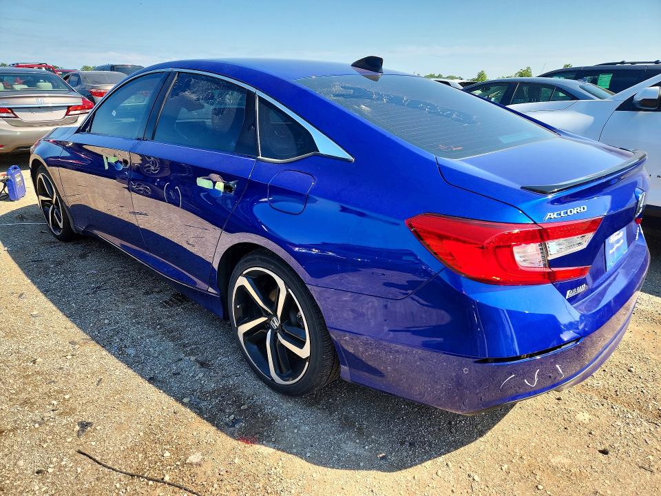 Photo 2 from auction – 2021 HONDA ACCORD with VIN 1HGCV2F34MA025898
