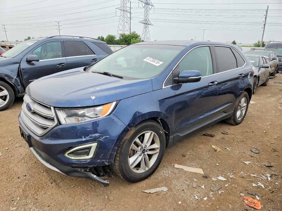 FORD EDGE 2017 with VIN 2FMPK3J95HBC41632 - Photo from auction