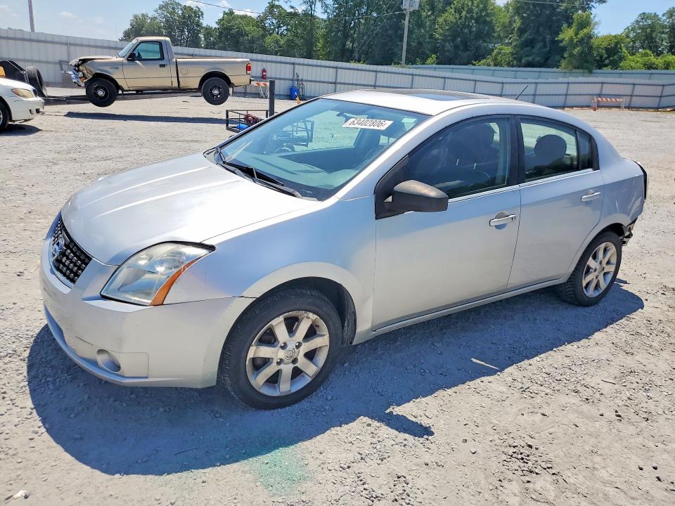 NISSAN SENTRA 2007 with VIN 3N1AB61E77L640959 - Photo from auction