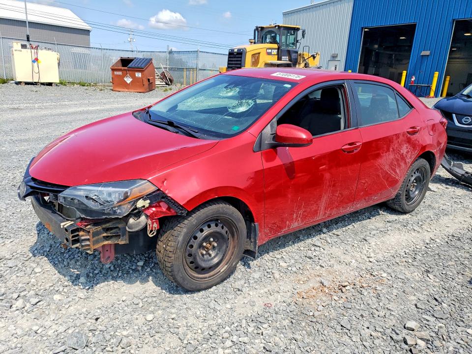 TOYOTA COROLLA 2018 with VIN 2T1BURHE0JC065424 - Photo from auction