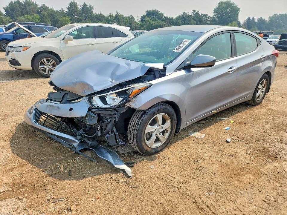 HYUNDAI ELANTRA 2015 with VIN 5NPDH4AE1FH647482 - Photo from auction