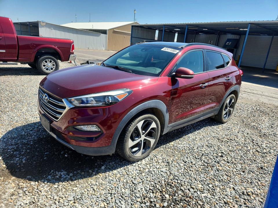 HYUNDAI TUCSON 2016 with VIN KM8J3CA20GU128265 - Photo from auction