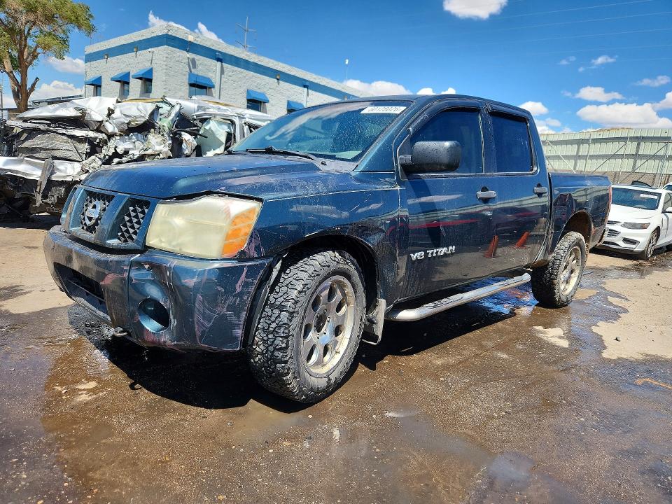 NISSAN TITAN 2007 with VIN 1N6AA07B67N202540 - Photo from auction