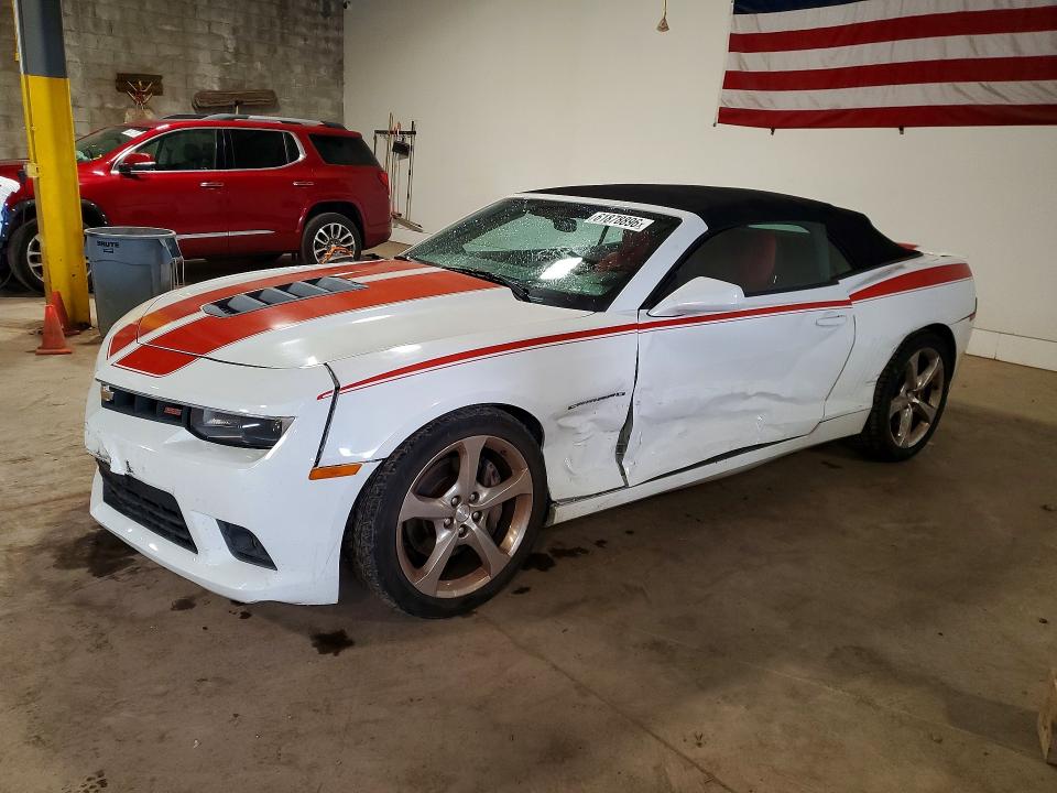 CHEVROLET CAMARO 2015 with VIN 2G1FK3DJ1F9123712 - Photo from auction