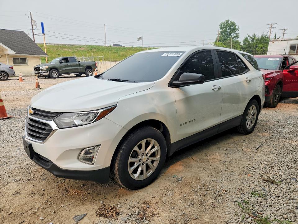 CHEVROLET EQUINOX 2020 with VIN 3GNAXSEVXLS568552 - Photo from auction