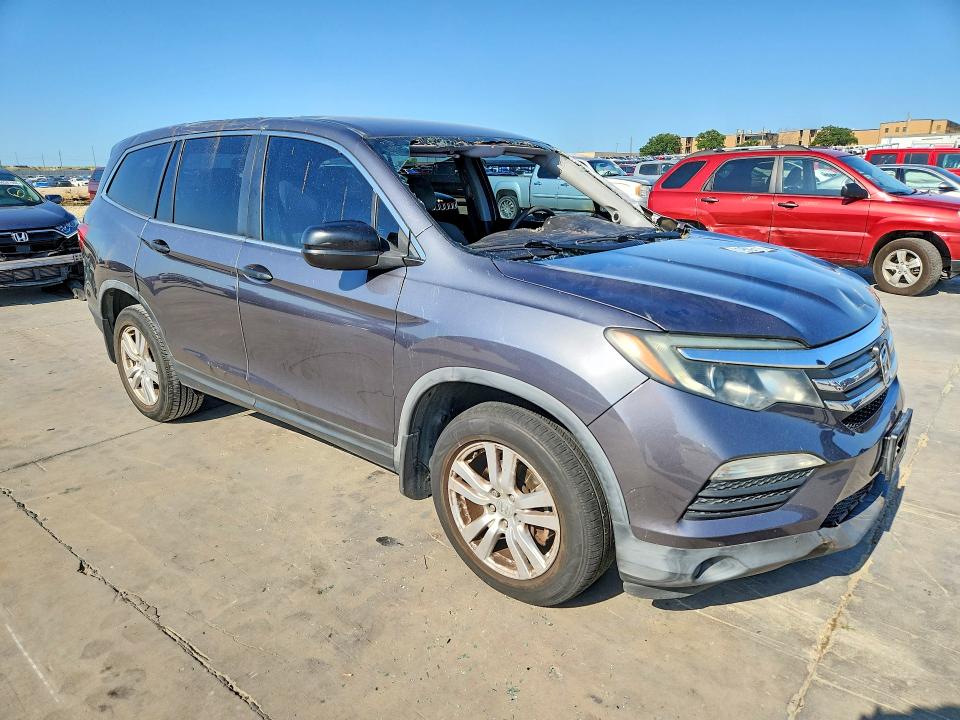 Photo 4 from auction – 2016 HONDA PILOT with VIN 5FNYF5H15GB025094