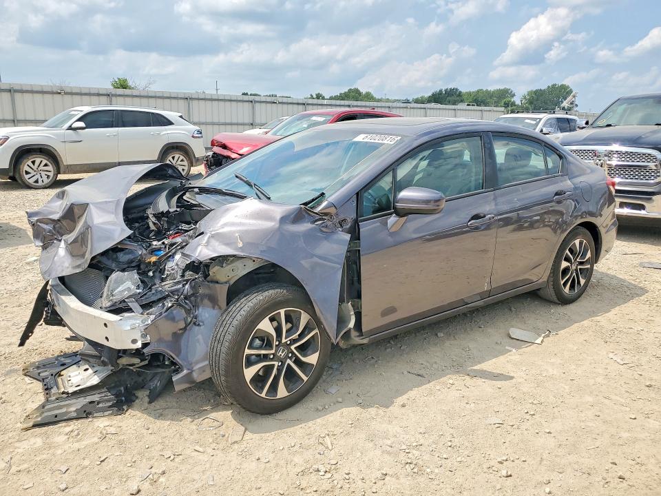 HONDA CIVIC 2015 with VIN 19XFB2F86FE027085 - Photo from auction