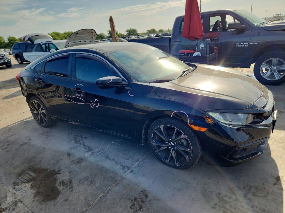 Photo 4 from auction – 2019 HONDA CIVIC with VIN 2HGFC2F89KH557483