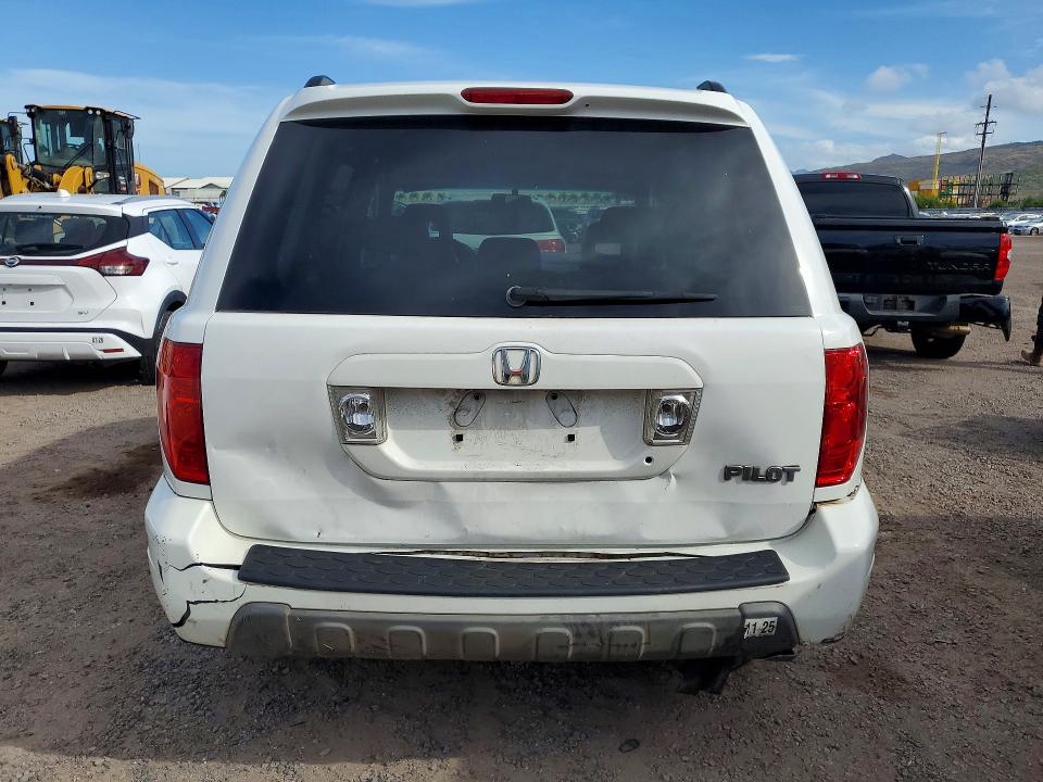 Photo 6 from auction – 2005 HONDA PILOT with VIN 2HKYF18625H541917