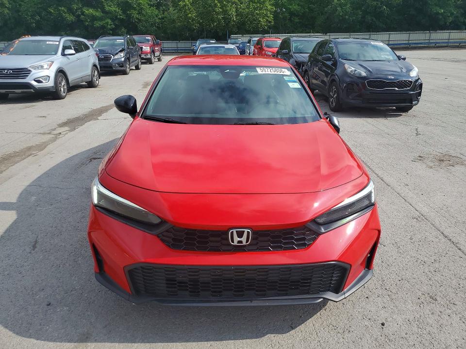 Photo 5 from auction – 2026 HONDA CIVIC with VIN 2HGFE2F58TH503142
