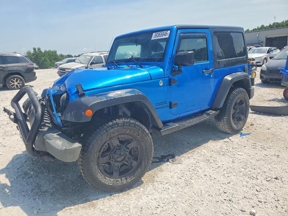 Photo 1 from auction – 2015 JEEP WRANGLER with VIN 1C4AJWAG8FL517120