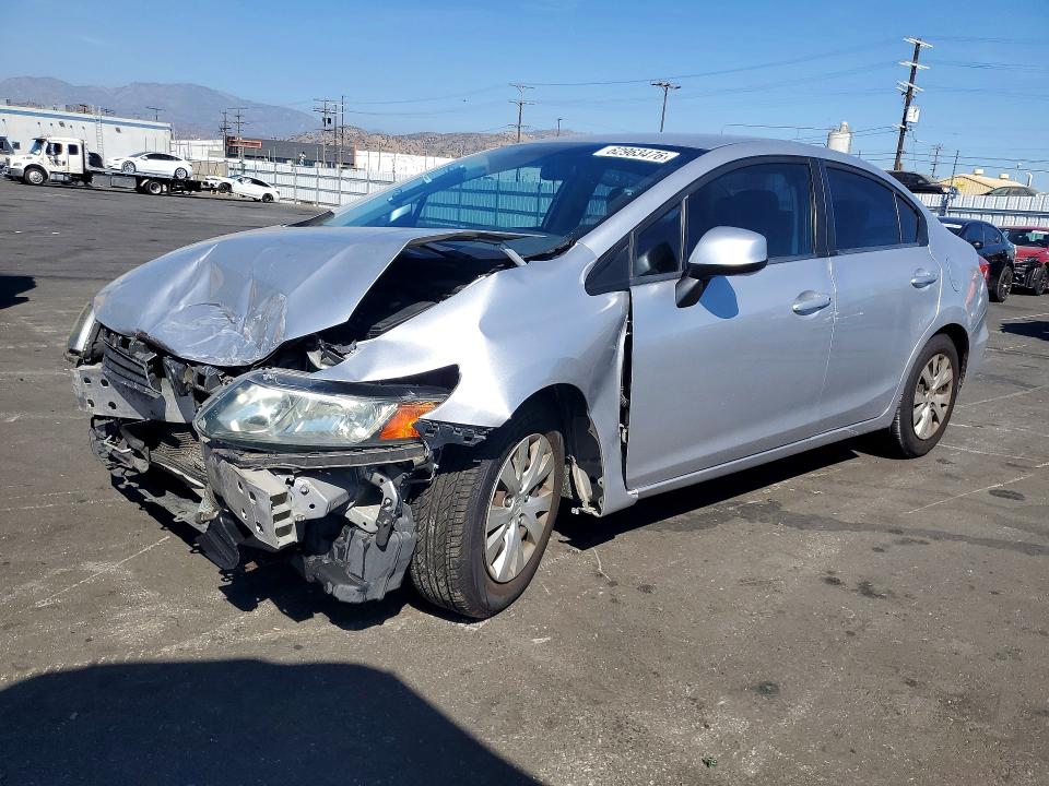 HONDA CIVIC 2012 with VIN 19XFB2F56CE008716 - Photo from auction