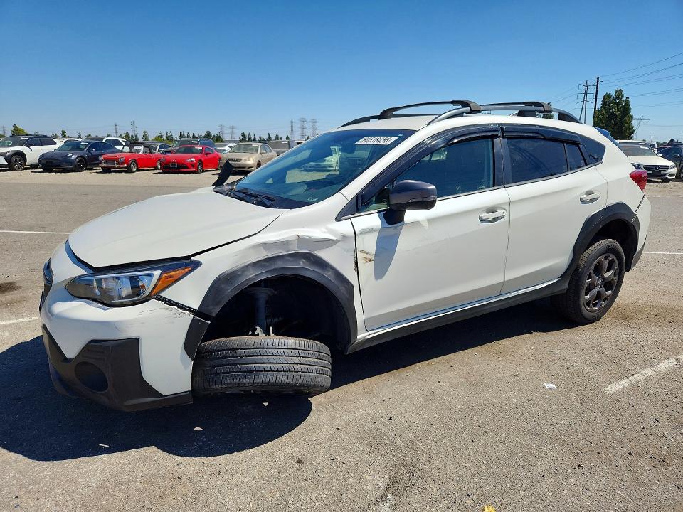 SUBARU CROSSTREK 2021 with VIN JF2GTHRC8MH673645 - Photo from auction