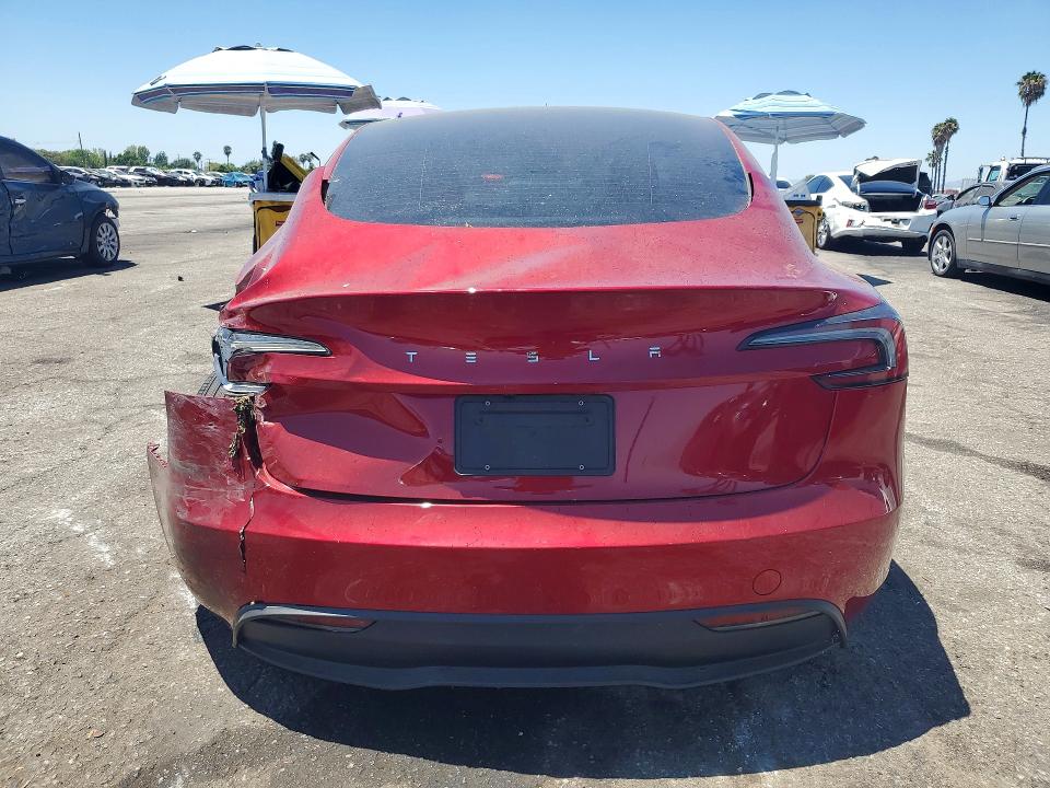 Photo 6 from auction – 2025 TESLA MODEL 3 with VIN 5YJ3E1EA3SF983797