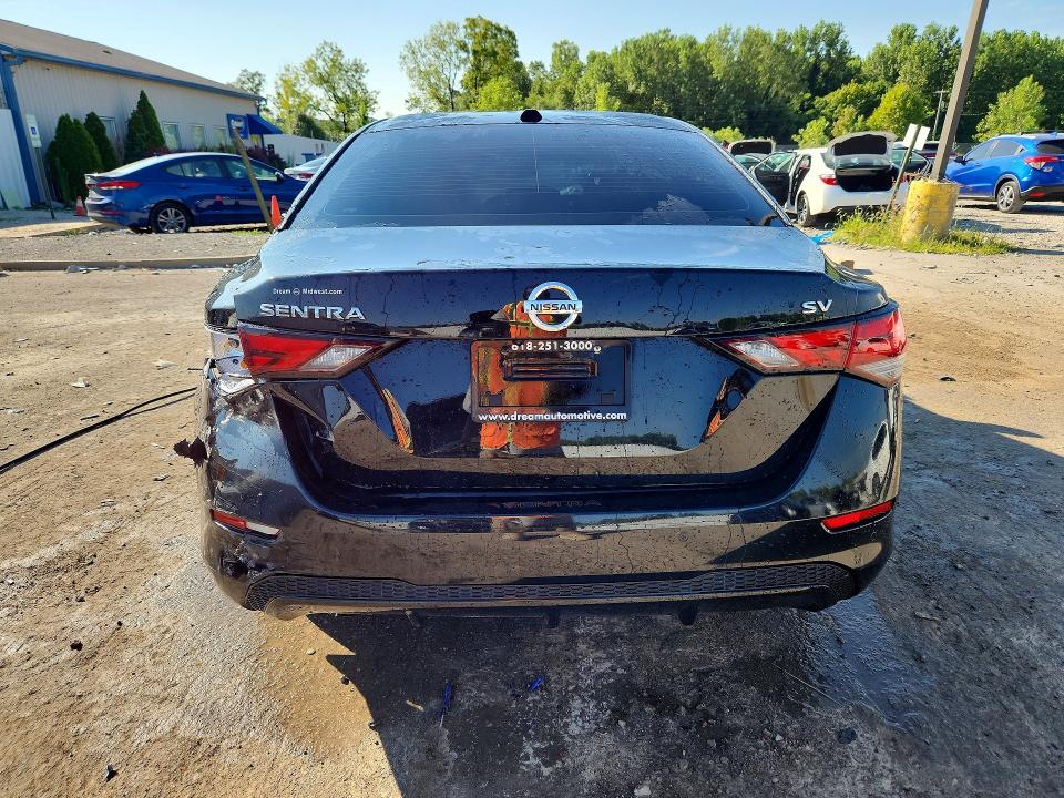 Photo 6 from auction – 2023 NISSAN SENTRA with VIN 3N1AB8CV0PY284091