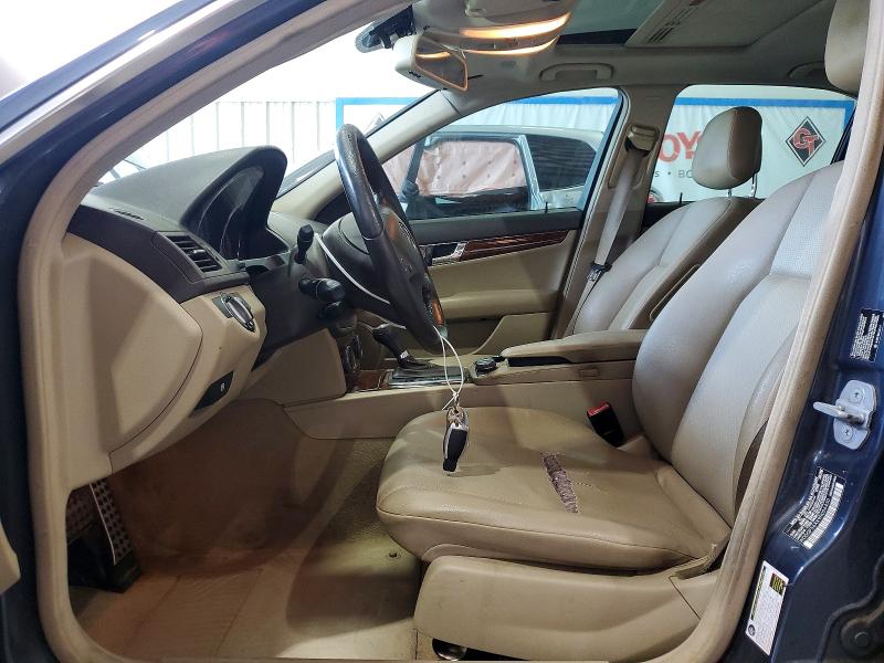 Снимка 7 от търг – 2009 MERCEDES-BENZ C с VIN WDDGF56XX9R056430