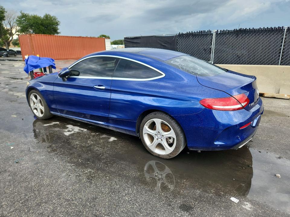 Photo 2 from auction – 2017 MERCEDES-BENZ C with VIN WDDWJ4JB9HF326201